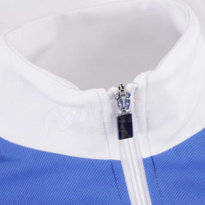 Sportswear Uniform Full Zip Training <b>Jacket</b> Breathable Fabric Custom Color Stitching Comfortable Fit Men <b>Track</b> <b>Jacket</b> - Product Image 3