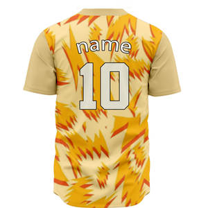 Maillot de baseball 2026 à séchage rapide et respirant, chemise de baseball/softball boutonnée pour garçons et unisexe - Product Image 2