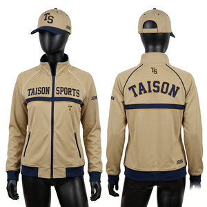 Premium 260 GSM Polyester Interlock Baseball Training <b>Jacket</b> <b>Lime</b> <b>Green</b> Navy Panel Design Custom Embroidery Print Logo - Product Image 4