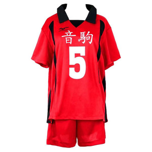 Uniforme de Voleibol para Cosplay, Camiseta y Pantalones Cortos - Product Image 1