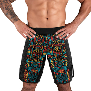 Nuevos Shorts MMA Unisex de Tela Suave, Ligeros, Ecológicos, de Secado Rápido, Transpirables y Elásticos, Material de Poliéster, Venta al Por Mayor - Product Image 5