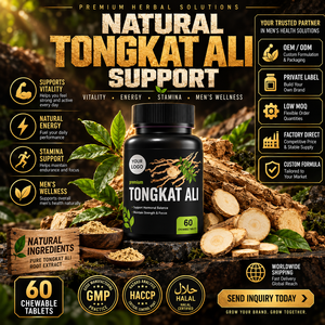 Café instantané au Tongkat Ali et au Ginseng de Malaisie, arôme riche et amer, sachet, marque privée, fournisseur en gros OEM - Product Image 1