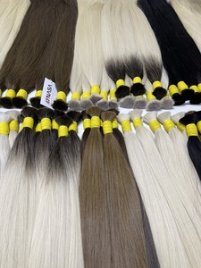 Extensions de cheveux en vrac bruts au prix le moins cher couleur ombre 60 cm 100 grammes cheveux vierges vietnamiens - Product Image 6