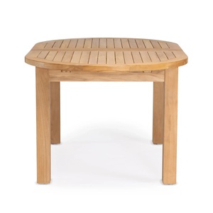 Luxury <b>Round</b> <b>Solid</b> <b>Wood</b> Adjustable <b>Dining</b> <b>Table</b> with Modern Scandinavian Design Large Capacity for Home Office or Restaurant - Product Image 3