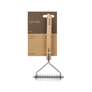 Rake per Cani Sofure in Legno di Faggio di Alta Qualità Prodotto in Spagna, Molto Richiesto, Solo per Cani - Product Image 1
