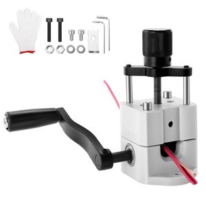 Spellatura Cavi Manuale Portatile 0.06-1 Pollici, Spellacavi a Manovella per Trapano con Lame Temprate 64Mn 45° # - Product Image 1