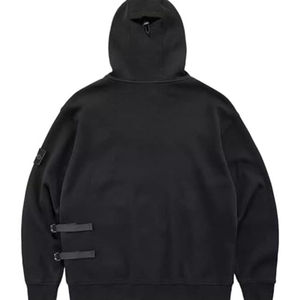Sudadera con Capucha Urbana Techwear para Hombre, Multibolsillos, Estilo Táctico Cargo, Streetwear Cyberpunk, Darkwear, Sudadera con Capucha Oversize - Product Image 2