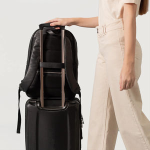 <b>leather</b> <b>backpack</b> office commuting bag <b>leather</b> <b>backpack</b> <b>men</b> travel style casual fashion <b>leather</b> <b>backpack</b> women - Product Image 6