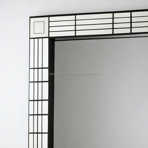 Espejo de lujo con incrustaciones de hueso para baño o entrada y pared de tocador disponible para cantidades a granel - Product Image 4