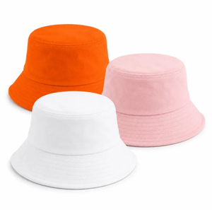 Chapeau Bob Décontracté en Coton Personnalisé avec Logo Brodé sur le Panneau Avant, Protection Solaire, Unisexe, pour Voyage et Plage, Prix Bas - Product Image 2