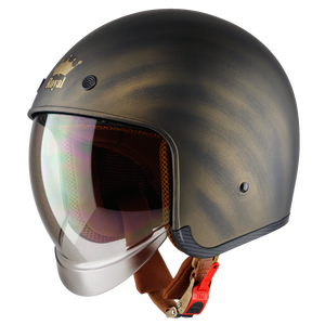 Casco Abierto Moderno ABS ROYAL M139 de Fabricante Vietnamita, Certificado DOT, Visera Antiarañazos, Cierre de Liberación Rápida, Alta Calidad - Product Image 4
