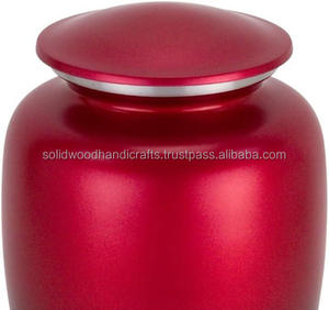 Urnas decorativas de latón para adultos, urnas hechas a mano para entierro de hombres y mujeres. - Product Image 3