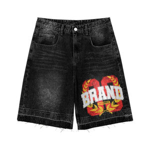 Conjunto de Otoño para Hombre 2026, Chaqueta Soft Shell de Peso Pesado |   Sudadera con capucha negra y pantalones cortos de terciopelo tejido |   Ropa Urbana Personalizada de Tallas Grandes OEM - Product Image 6