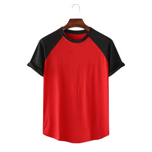 Camiseta de Cuello Redondo de Manga Corta para Hombre, Estilo Juvenil de Verano de Alta Calidad, 200 Gramos, Tejido Ecológico, Poliéster/Algodón - Product Image 5