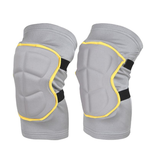 Genouillères rembourrées vert olive personnalisées pour le volley-ball et le basketball, protection contre les chocs, compression élastique, protection des genoux - Product Image 6