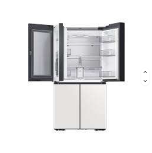 Refrigerador Nuevo de 4 Puertas Francesas con Vidrio Blanco y Family Hub, Electrodoméstico Premium para el Hogar - Product Image 3