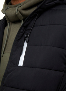 Chaqueta de Plumón Personalizada para Hombre, Diseño de Alta Gama, Invierno, Chaqueta Acolchada Gruesa de Poliéster con Capucha - Product Image 6