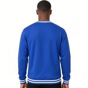 Sudadera de Fraternidad Phi Beta Sigma de Chenilla con Cuello Redondo, Azul Rey y Blanco, con Letras Griegas, Manga Larga, para Hombre, Estilo Casual para el Campus - Product Image 2