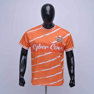 Vêtements de sport athlétiques légers et respirants 100% polyester, uniforme de football d'entraînement pour équipe adulte, manches courtes, conçu pour les matchs - Product Image 1