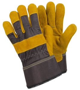 Heavy-Duty Construction Safety <b>Gloves</b> Furniture Hide Split Leather Rigger <b>Gloves</b> - Product Image 3