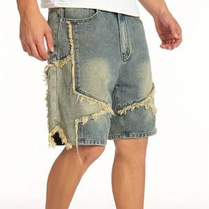 Pantalones Cortos Cargo Azul Claro para Hombre RICSA INTERNATIONAL, Cintura Media, Transpirables, de Lona de Algodón, Estilo Casual, Múltiples Bolsillos, Cintura Elástica - Product Image 2