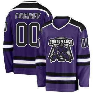 Factory Wholesale Ice Hockey Jersey 100% Polyester Premium Quality Custom Short Breathable Quick Dry <b>Adjustable</b> <b>Strap</b> Supplier - Product Image 5