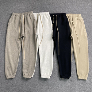 Nesta Sports Pantalon de jogging décontracté pour homme, taille mi-haute, élastique, avec design patchwork plat, style streetwear, pantalon d'hiver - Product Image 2