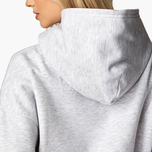 Sudadera con Capucha para Mujer, Diseño con Bolsillo Frontal, 100% Algodón Ecológico, Ligera, Ofrece Calidez y Comodidad, Moda Urbana de Invierno para el Día a Día - Product Image 3