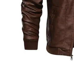 <b>Leather</b> <b>Jacket</b> Classic Motorcycle Style Genuine <b>Leather</b> Coat Premium Quality OEM ODM Export Manufacturer - Product Image 6