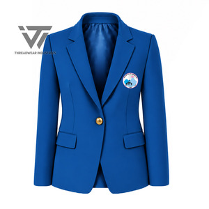 Custom Solid Jack And Jill Of America Embroidered 100% Cotton Formal <b>Blazer</b> Jacket Business Coat Greek Paraphernalia - Product Image 1