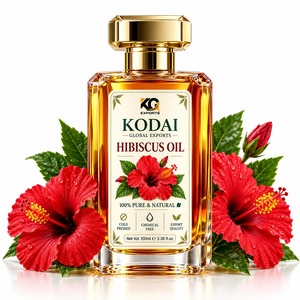 Aceite Esencial de Hibisco Prensado en Frío, Extracto Herbal Natural Puro Líquido para el Cuidado de la Piel, el Cabello y Uso Doméstico - Product Image 1