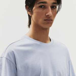 T-shirt homme en coton épais 300 g/m², coupe ample à épaules tombantes, designs personnalisés, OEM, surdimensionné, vente en gros, best-sellers - Product Image 5