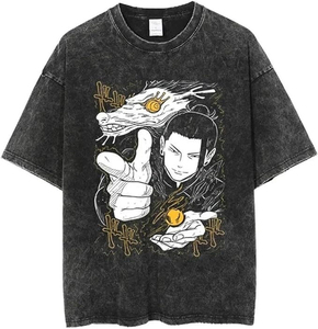 เสื้อยืดลายกราฟิกยาแก้ไอสุดฮา คุณภาพสูง สไตล์วินเทจ ดีไซน์ป๊อปอาร์ต สำหรับคู่รัก ผ้าฝ้ายลำลอง สตรีทแวร์ ทรงโอเวอร์ไซส์ ขายส่ง - Product Image 4