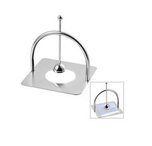 Classic Design Metal Tissue Box Holder Free Standing Design For Home Office Decoration Convenient Kitchen Tissue Holder - Product Image 1