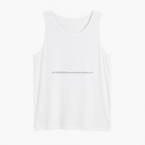 Nouveau débardeur d'été pour homme, col rond, coupe classique, débardeur en coton pour homme, coton 95% élasthanne 5%, vêtements pour homme, fabricant de vêtements de créateur - Product Image 6