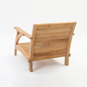 Makalu Single Seat Chair Teak Garden Modern Outdoor Wood <b>Armchair</b> Durable Design Portable Lightweight Villa - Product Image 5