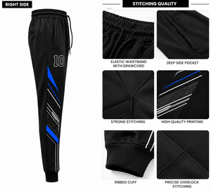 Pantalon de sport pour homme, survêtement d'hiver épais et chaud, idéal pour la course à pied, vente en gros, personnalisable, OEM, short de jogging en molleton - Product Image 6