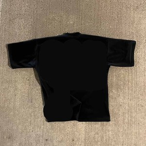 Camiseta Oversize Lisa de Alta Calidad con Diseño de Hombros Caídos, Camiseta Personalizable para Hombre, Estilo Hip Hop, Precio al por Mayor - Product Image 6