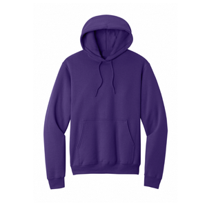 <b>Pink</b> Unisex Hooded Sweatshirt Regular Fit Solid Color Casual French Terry Knitted Pullover Front Pocket Winter 100% Cotton - Product Image 6
