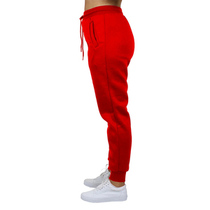 Pantalones Deportivos Casuales Ligeros de Color Rojo para Hombre, de Secado Rápido, Diseño Liso para Gimnasio y Correr, con Largo hasta la Rodilla - Product Image 3