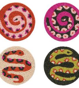Traditional Handmade Embroidery Beaded <b>Table</b> <b>Protector</b> with Detailed Craftsmanship for Cups Mugs and Glasses - Product Image 1