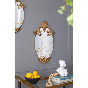 26 \ "X 15 \" decorativo a parete ovale specchio accento pezzo per soggiorno ingresso camera da letto o ufficio - Product Image 1