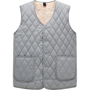 Nouvelle vente : Gilet matelassé personnalisé, chaud et rembourré, pour homme, style équestre et décontracté, vêtement d'extérieur d'hiver - Product Image 1