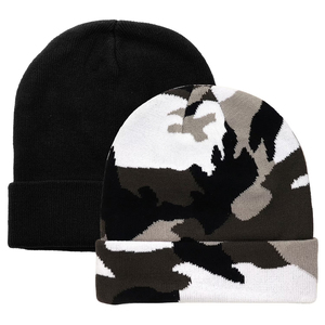 Wholesale Plain Beanie Hat Rib Knit <b>Winter</b> <b>Cap</b> Unisex Soft Warm Stretch Skull <b>Cap</b> Custom Logo Supplier Hat - Product Image 1