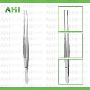Pince droite Semken-Taylor en acier inoxydable de qualité médicale, pour coton et pansements, 12 cm, certifiée CE ISO - Product Image 2