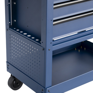 Heavy Duty Powder Coated Steel 4 <b>Drawer</b> Utility Cart Family keywords: for Garage Workshop Storage Use - Product Image 6