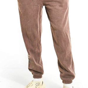 Ensemble de survêtement unisexe personnalisé en molleton délavé, sweat à capuche et pantalon de jogging 480 g/m², couleur unie, style vintage, streetwear hiver, avec logo imprimé sur mesure - Product Image 4