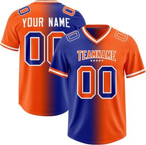 Camiseta de Fútbol Americano al por Mayor, Malla de Poliéster, Impresión Digital, OEM, Etiqueta Privada, Color Personalizado, Proveedor, Ropa de Secado Rápido - Product Image 1