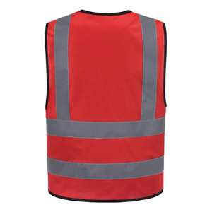 Nuevo Chaleco de Seguridad de Alta Visibilidad para Verano, con Bolsillos Delanteros, Colores Personalizados y Cinta Reflectante para Hombre - Product Image 3
