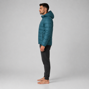 Veste matelassée pour homme de haute qualité, légère, chaude, en tissu isolant, coupe confortable, idéale pour l'hiver - Product Image 6